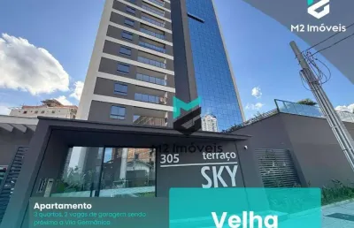 Apartamento novo com 3 suítes à venda, 110 m² - velha - blumenau/sc
