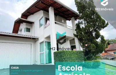 Casa com 3 dormitórios à venda - escola agrícola - blumenau/sc