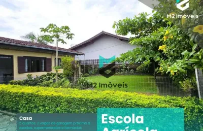 Casa com 5 dormitórios à venda, 255 m² - escola agrícola - blumenau/sc