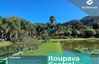 Casas em terreno com 105.000m² com perfil de chácara na itoupava central em blumenau