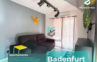 Apartamento com 2 dormitórios à venda, 68 m²  - badenfurt - blumenau/sc