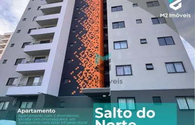 Apartamento de dois dormitórios com vista para área verde e sol da manhã