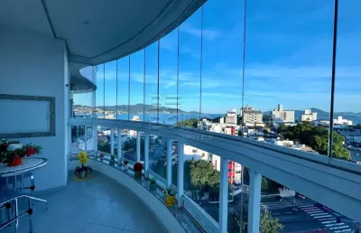 Apartamento com 3 quartos à venda na avenida engenheiro max de souza, 1302, coqueiros, florianópolis por r$ 1.350.000