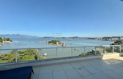 Cobertura com 3 quartos à venda na rua videira, 192, abraão, florianópolis por r$ 3.600.000