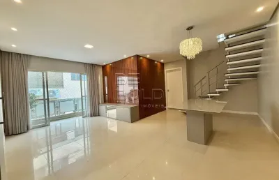 Cobertura com 4 quartos à venda na rua jaú guedes da fonseca, 310, coqueiros, florianópolis por r$ 1.800.000
