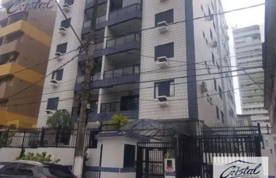 Mobiliado com 2 dormitórios na guilhermina - praia grande