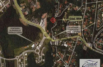 Chác. sto antonio - lote rua odair martins (rua fechada), alto e com vista!