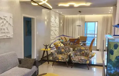 Apartamento com 3 dormitórios à venda, 216 m² por r$ 1.150.000,00 - ocian - praia grande/sp