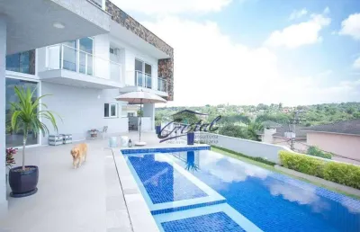 Casa com 4 dormitórios (3 suítes) à venda, 632 m² - são paulo ii - cotia/sp