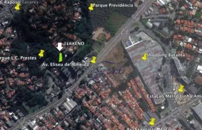 Terreno à venda, 548 m² por r$ 800.000,00 - butantã - são paulo/sp