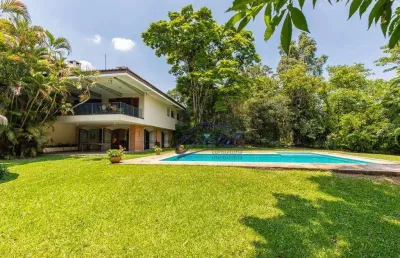 Casa com 6 dormitórios (2 suítes) à venda, área construída 721 m², terreno 5.000m²   - parque silvino pereira - granja viana - cotia/sp