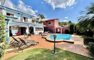 Casa com 6 quartos (5 suítes) à venda, 528 m²  - chácara vale do rio cotia - fazendinha - granja viana - carapicuíba/sp