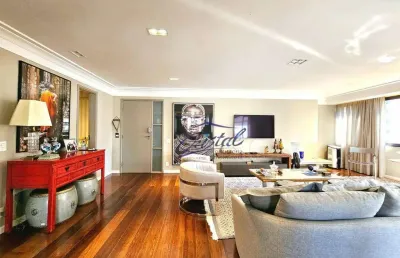 Apartamento com 3 dormitórios (3 suítes) à venda, 162 m²  - moema - são paulo/sp
