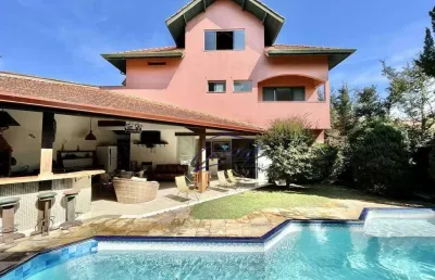Casa com 4 quartos (4 suítes) à venda, 407 m² - são paulo ii - granja viana - cotia/sp