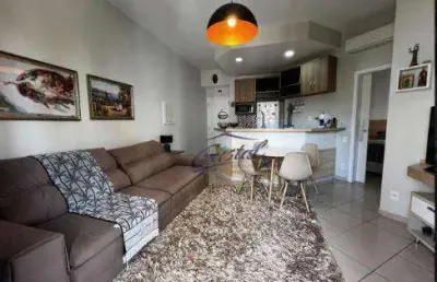 Apartamento tipo flat com 1 dormitório à venda, 40 m² - morumbi - vila andrade - são paulo/sp