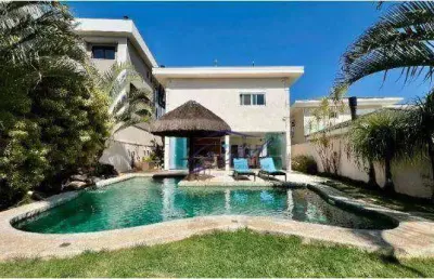 Casa com 4 quartos (2 suítes) à venda, 381 m² por r$ 3.350.000 - granja viana - jardim do golf i - jandira/sp