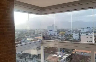 Apartamento com 1 dormitório à venda, 48 m² por r$ 360.000,00 - guilhermina - praia grande/sp