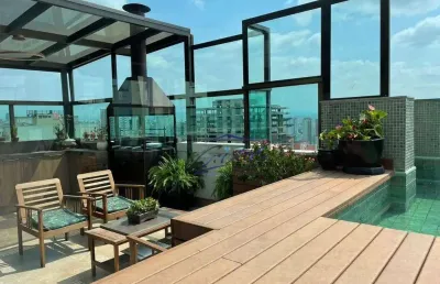 Apartamento tipo cobertura com 3 quartos / suítes à venda, 257 m² - aclimação - são paulo/sp