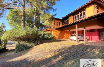 Casa com 3 quartos / suítes para alugar, 500 m²  - são fernando golf club - granja viana - cotia/sp