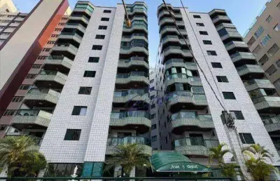 Apartamento com 3 dormitórios à venda, 130 m² por r$ 730.000 - tupi - praia grande/sp
