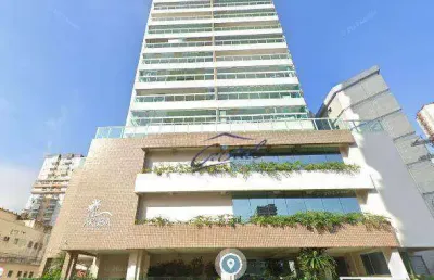 Apartamento com 3 dormitórios à venda, 118 m² por r$ 1.150.000,00 - caiçara - praia grande/sp