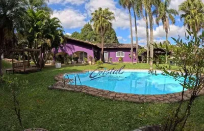 Chácara com 4 quartos, 4192 m² - venda  ou aluguel  - tijuco preto - vargem grande paulista/sp