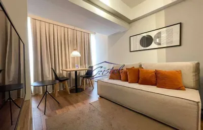 Studio mobiliado com 1 quarto para alugar, 35 m² - butantã - são paulo/sp