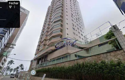 Apartamento com 3 dormitórios à venda, 98 m² por r$ 725.000 - aviação - praia grande/sp