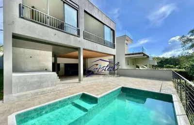 Casa com 5 quartos / suítes à venda, 411 m²  - condomínio reserva santa maria - jardim do golf i - jandira/sp