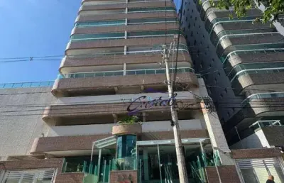 Apartamento com 3 dormitórios à venda, 136 m² por r$ 810.000 - guilhermina - praia grande/sp
