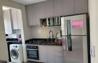 Apartamento à venda em jundiaí-sp, recanto quarto centenário: 2 quartos, 1 suíte, 2 banheiros, 1 vaga, 65m².