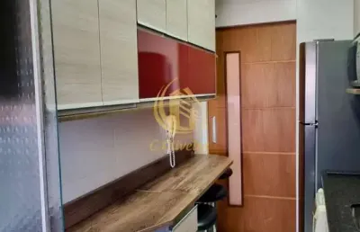 Apartamento de 3 quartos no jardim das samambaias, jundiaí-sp: 1 suíte, 2 vagas e 71m² de conforto!