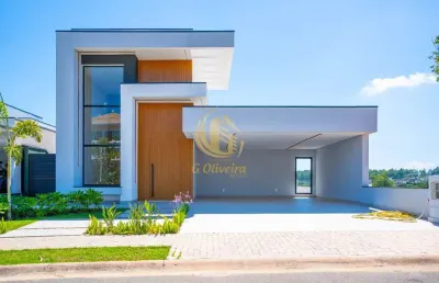 Sobrado de luxo em condomínio à venda em itupeva-sp, são venâncio: 3 quartos, 3 suítes, 1 sala, 4 banheiros, 250m².