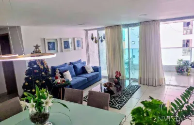 Apartamento com 4 dormitórios à venda, 136 m² por r$ 1.200.000,00 - cabo branco - joão pessoa/pb