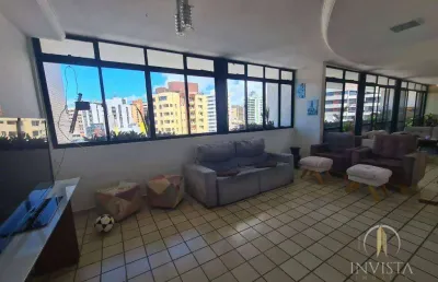 Cobertura com 5 dormitórios à venda, 373 m² por r$ 1.700.000,00 - manaíra - joão pessoa/pb
