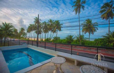 Cobertura com 3 dormitórios à venda, 237 m² por r$ 2.200.000,00 - cabo branco - joão pessoa/pb