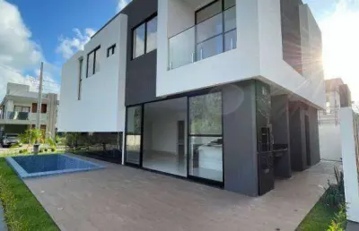 Casa com 4 dormitórios à venda, 300 m² por r$ 2.700.000,00 - intermares - joão pessoa/pb