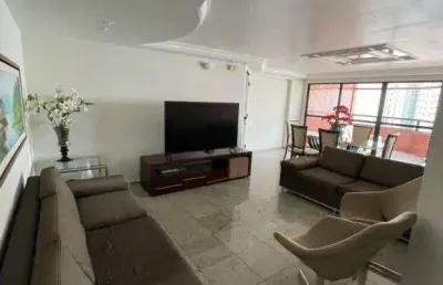 Apartamento com 4 dormitórios à venda, 161 m² por r$ 830.000,00 - tambaú - joão pessoa/pb