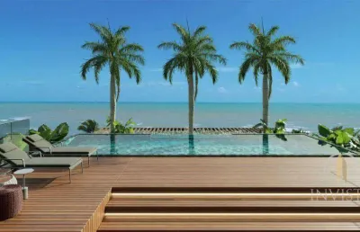Apartamento com 2 dormitórios à venda, 44 m² por r$ 968.500,00 - cabo branco - joão pessoa/pb