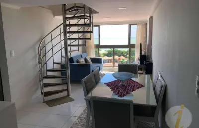 Apartamento duplex com 3 dormitórios à venda, 133 m² por r$ 1.150.000,00 - cabo branco - joão pessoa/pb