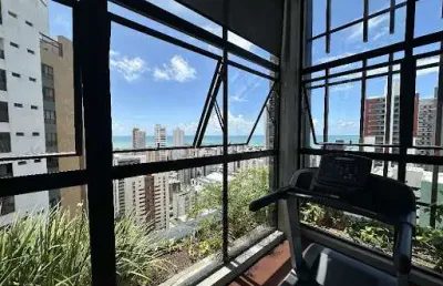 Apartamento com 3 dormitórios à venda, 77 m² por r$ 780.000,00 - tambaú - joão pessoa/pb