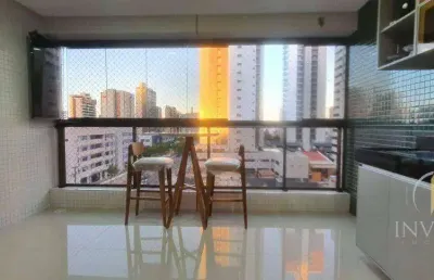 Apartamento com 4 dormitórios à venda, 144 m² por r$ 1.280.000,00 - tambaú - joão pessoa/pb