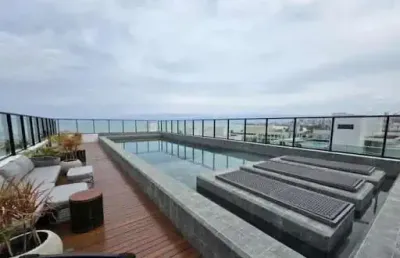 Flat com 1 dormitório à venda, 18 m² por r$ 425.000,00 - bessa - joão pessoa/pb