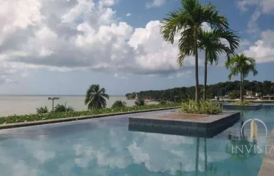 Apartamento com 1 dormitório para alugar, 43 m² por r$ 4.800,01/mês - cabo branco - joão pessoa/pb