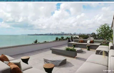Flat com 1 dormitório à venda, 27 m² por r$ 490.000,00 - intermares - cabedelo/pb
