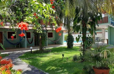 Pousada com 12 dormitórios à venda, 500 m² por r$ 2.250.000,00 - cidade balneária novo mundo i - conde/pb