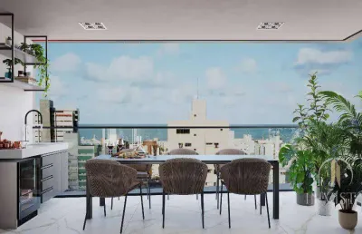 Lançamento, apartamento 3 quartos à venda em manaíra.