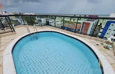 Cobertura com 4 dormitórios à venda, 302 m² por r$ 2.570.000,00 - jardim oceania - joão pessoa/pb