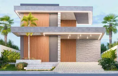 Casa com 4 dormitórios à venda, 210 m² por r$ 1.600.000,00 - manguinhos - bayeux/pb