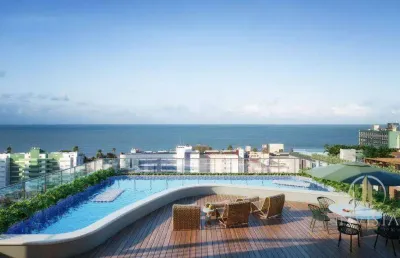 Apartamento com 2 dormitórios à venda, 60 m² por r$ 981.146,00 - cabo branco - joão pessoa/pb